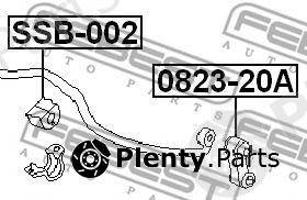  FEBEST part SSB-002 (SSB002) Stabiliser Mounting