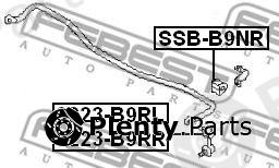  FEBEST part SSB-B9NR (SSBB9NR) Stabiliser Mounting