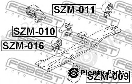 FEBEST part SZM011 Engine Mounting