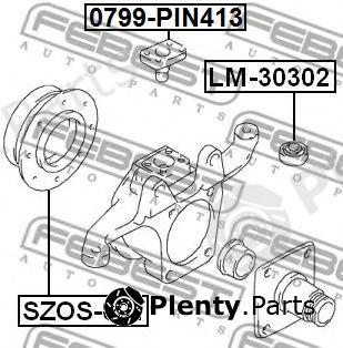  FEBEST part SZOS001 Repair Kit, stub axle