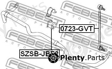  FEBEST part SZSB-JBF2 (SZSBJBF2) Stabiliser Mounting