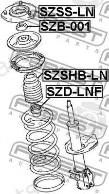  FEBEST part SZSSLN Mounting, shock absorbers