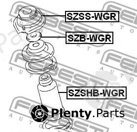  FEBEST part SZSSWGR Mounting, shock absorbers