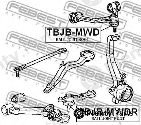  FEBEST part TBJBMWD Repair Kit, ball joint