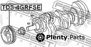  FEBEST part TDS-4GRFSE (TDS4GRFSE) Belt Pulley, crankshaft