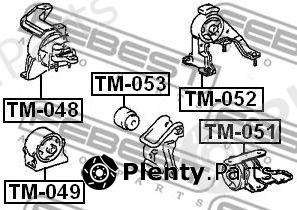  FEBEST part TM-049 (TM049) Engine Mounting