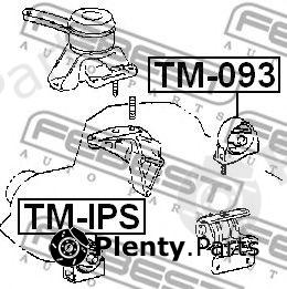  FEBEST part TM093 Engine Mounting