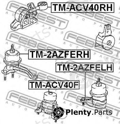  FEBEST part TMACV40RH Engine Mounting