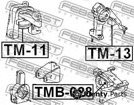  FEBEST part TMB-028 (TMB028) Engine Mounting