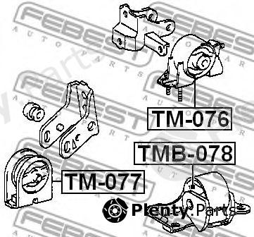  FEBEST part TMB-078 (TMB078) Engine Mounting
