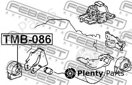  FEBEST part TMB-086 (TMB086) Engine Mounting