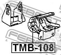  FEBEST part TMB-108 (TMB108) Engine Mounting