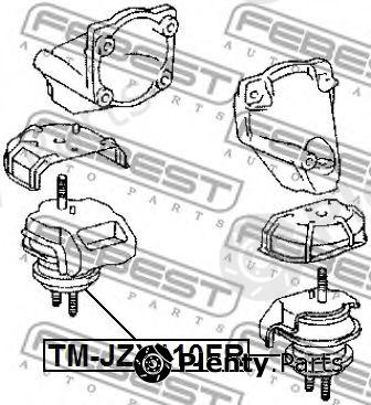  FEBEST part TM-JZX110FR (TMJZX110FR) Engine Mounting