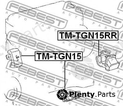  FEBEST part TMTGN15RR Engine Mounting