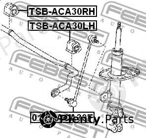  FEBEST part TSBACA30RH Stabiliser Mounting