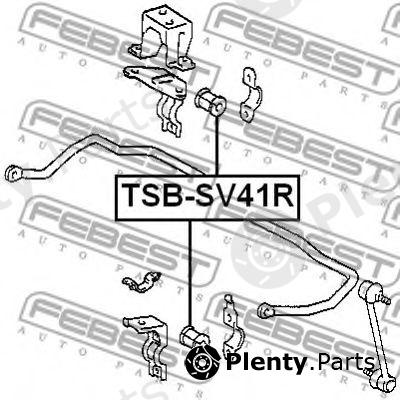  FEBEST part TSBSV41R Stabiliser Mounting