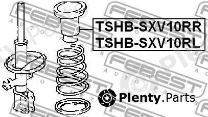  FEBEST part TSHBSXV10RL Protective Cap/Bellow, shock absorber