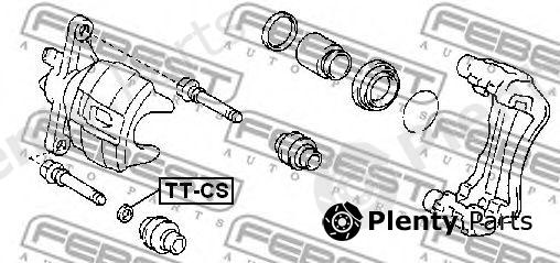  FEBEST part TTCS Accessory Kit, brake caliper