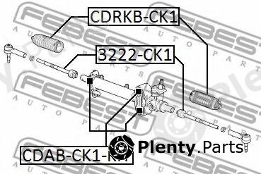  FEBEST part CDABCK1KIT Mounting, steering gear