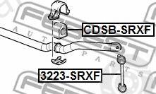  FEBEST part CDSB-SRXF (CDSBSRXF) Stabiliser Mounting