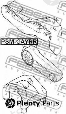  FEBEST part PSMCAYRR Engine Mounting