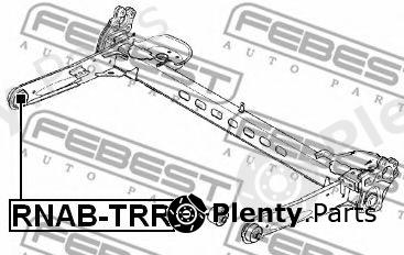  FEBEST part RNABTRR Mounting, axle beam