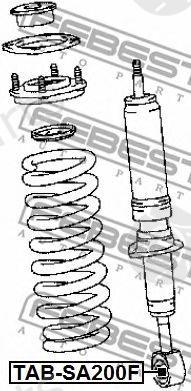  FEBEST part TAB-SA200F (TABSA200F) Bush, shock absorber