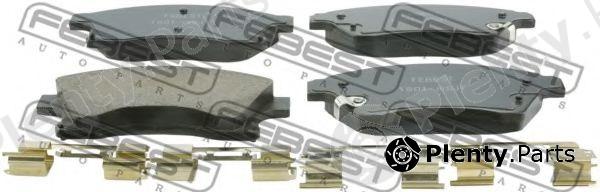  FEBEST part 1801-ASJF (1801ASJF) Brake Pad Set, disc brake