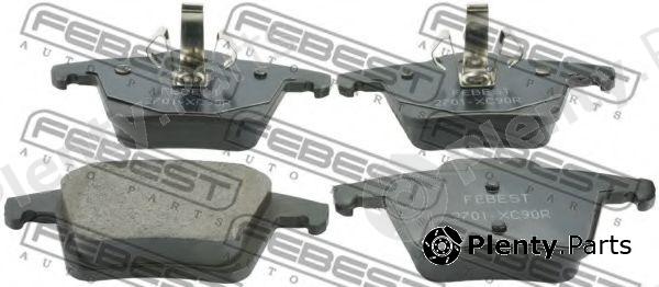  FEBEST part "2701-XC90R" (2701XC90R) Brake Pad Set, disc brake