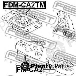  FEBEST part FDM-CA2TM (FDMCA2TM) Engine Mounting
