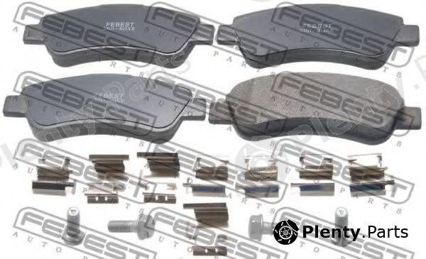  FEBEST part 2501BOXR Brake Pad Set, disc brake