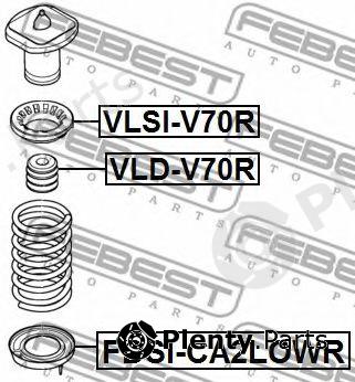  FEBEST part FDSI-CA2LOWR (FDSICA2LOWR) Spring Cap