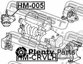  FEBEST part HM-CRVLH (HMCRVLH) Engine Mounting