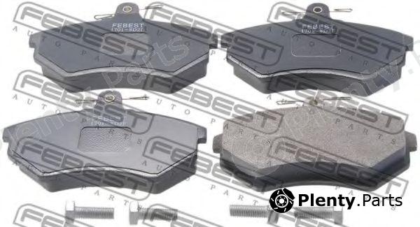  FEBEST part 1701-8D2F (17018D2F) Brake Pad Set, disc brake