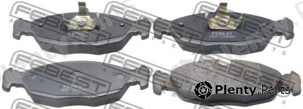 FEBEST part 1801-CORBF (1801CORBF) Brake Pad Set, disc brake