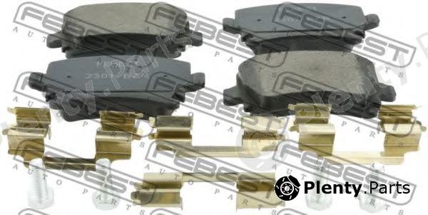  FEBEST part 2301-B7R (2301B7R) Brake Pad Set, disc brake
