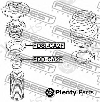  FEBEST part FDD-CA2F (FDDCA2F) Shock Absorber