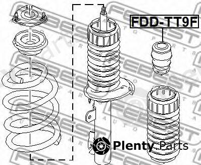  FEBEST part FDDTT9F Shock Absorber