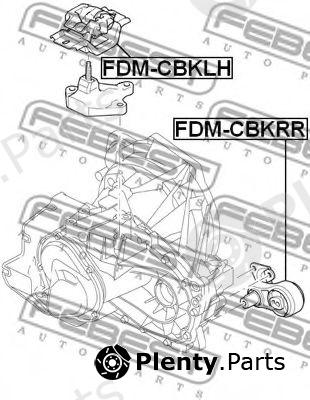  FEBEST part FDM-CBKLH (FDMCBKLH) Engine Mounting