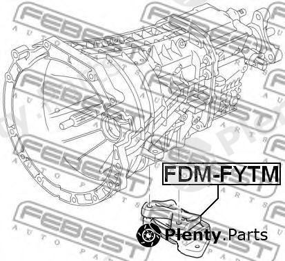  FEBEST part FDMFYTM Mounting, manual transmission