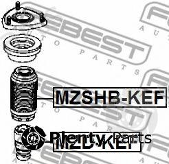  FEBEST part MZD-KEF (MZDKEF) Shock Absorber