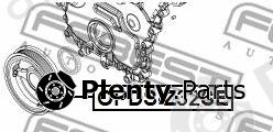  FEBEST part "OPDS-Z32SE" (OPDSZ32SE) Belt Pulley, crankshaft