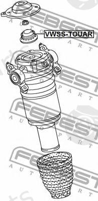  FEBEST part VWSSTOUAR Mounting, shock absorbers