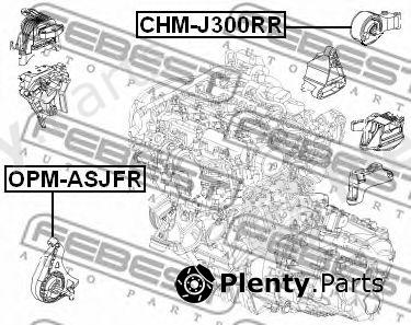  FEBEST part OPM-ASJFR (OPMASJFR) Engine Mounting