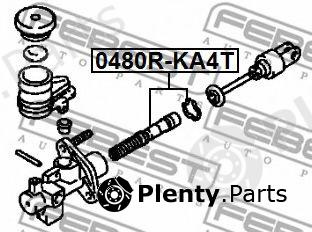  FEBEST part 0480RKA4T Repair Kit, clutch slave cylinder