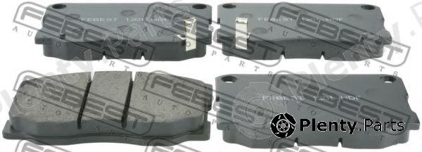  FEBEST part "1201-HDF" (1201HDF) Brake Pad Set, disc brake