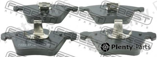  FEBEST part 2701-XC90F (2701XC90F) Brake Pad Set, disc brake