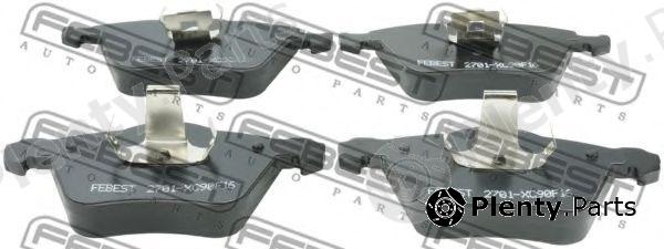  FEBEST part 2701-XC90F16 (2701XC90F16) Brake Pad Set, disc brake