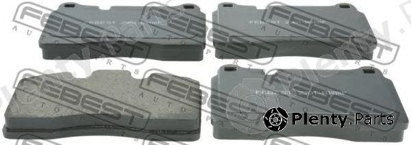  FEBEST part 2901RRIIIF Brake Pad Set, disc brake