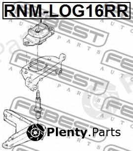  FEBEST part RNM-LOG16RR (RNMLOG16RR) Mounting, manual transmission
